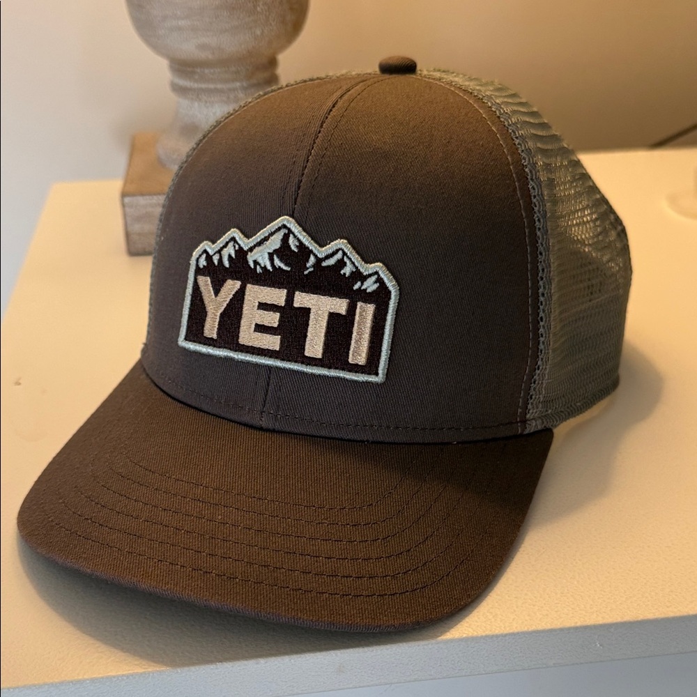 YETI Dark Grey Mesh Trucker Hat